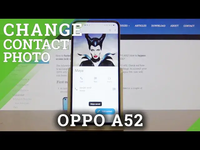 'Video thumbnail for How to Add Photo to Contact in OPPO A52 – Personalize Profile Picture'