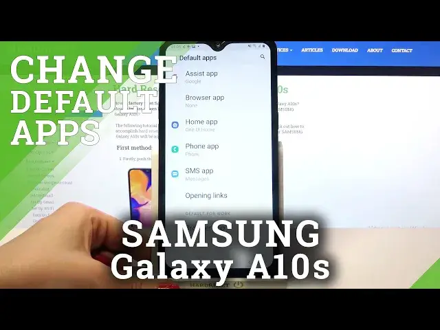 'Video thumbnail for How to Change Default App in SAMSUNG Galaxy A10s – Adjust Apps'