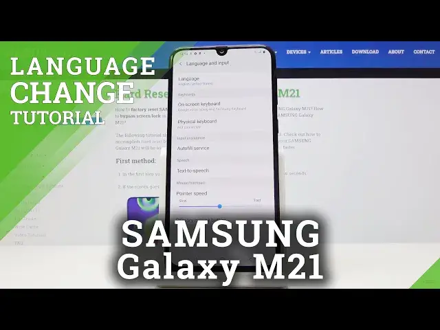 'Video thumbnail for How to Open Language Settings in Samsung Galaxy M21 - Change Language'