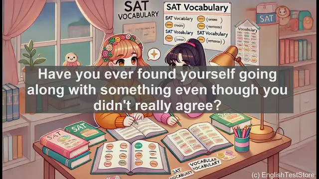 Video thumbnail for 5000 Must Know SAT Vocabulary - Acquiescence: A Key SAT Vocabulary Word Explained