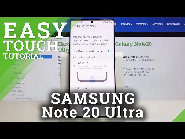 'Video thumbnail for How to Activate One Handed Mode in SAMSUNG Galaxy Note 20 Ultra – Make Screen Smaller'