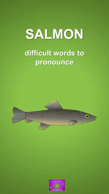 'Video thumbnail for Salmon: Difficult words to pronounce'