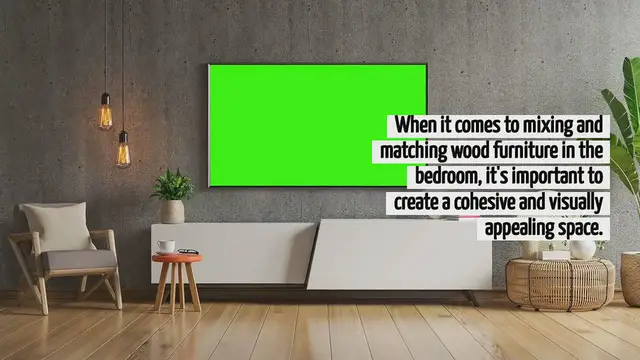 Video thumbnail for How To Mix And Match Wood Furniture In Bedroom