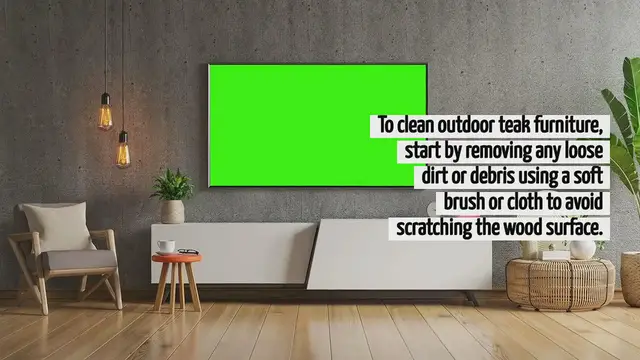 Video thumbnail for How To Clean Outdoor Teak Furniture