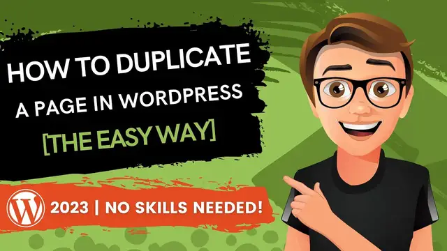 'Video thumbnail for How To Duplicate A Page In WordPress [The Easy Way]'