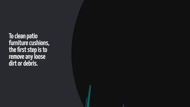 Video thumbnail for How To Clean Patio Furniture Cushions