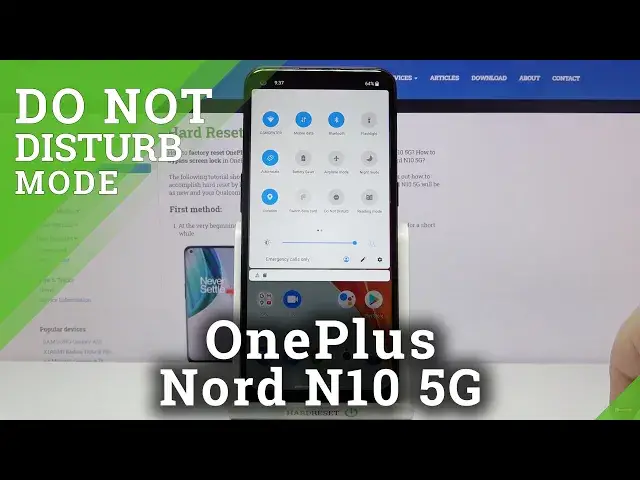 Video thumbnail for How to Activate Do Not Disturb Mode in OnePlus Nord N10 5G – Silent Preferences