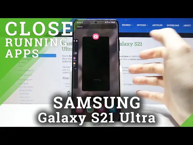 'Video thumbnail for How to Turn Off Running Apps SAMSUNG Galaxy S21 Ultra – Disable Running Apps'