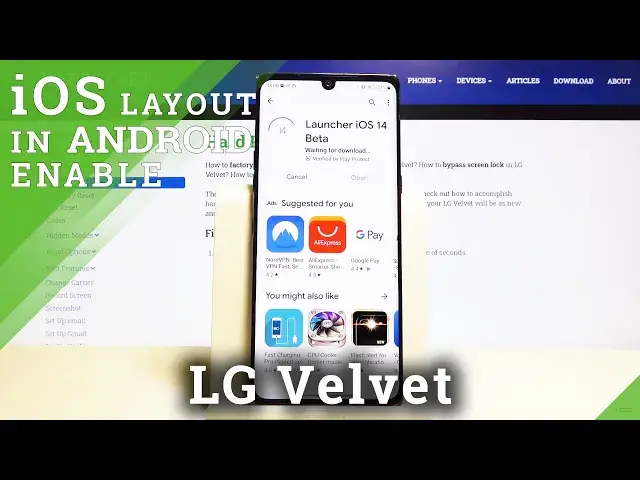 Video thumbnail for How to Download & Install iOS Launcher in LG Velvet – Apple Layout