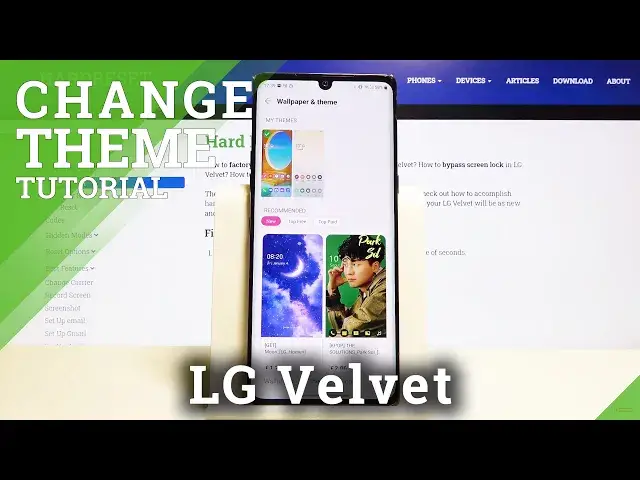 Video thumbnail for How to Change Device Theme in LG Velvet – Customize Display