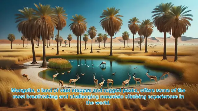 Video thumbnail for Conquering Mongolia's Peaks: Top 10 Mountain Climbing Destinations