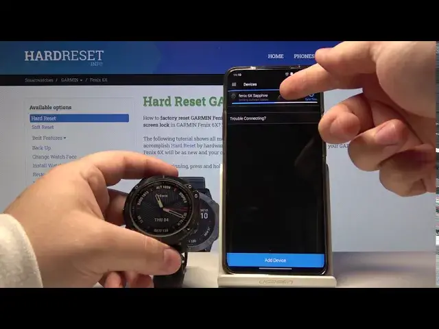 Video thumbnail for How to Unpair GARMIN Fenix 6X – Disconnect Smartwatch