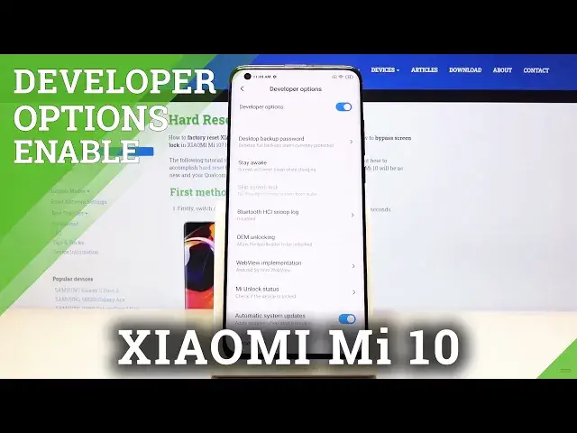 'Video thumbnail for How to Enter Developer Options in Xiaomi Mi 10 – Unlock Manufacturer Mode'
