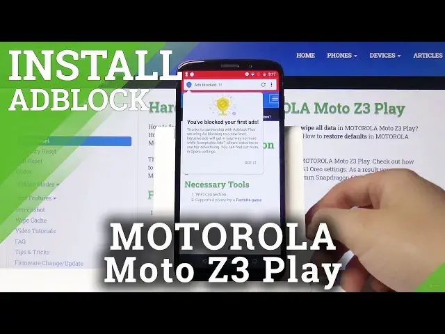 Video thumbnail for How to Install AdBlock in Motorola Moto Z3 Play – Get Rid of Advertisements