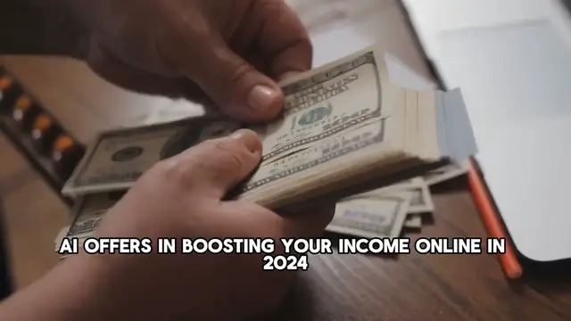 Video thumbnail for 5 Ways To Make Money Online With AI In 2024