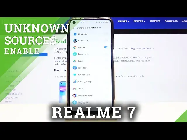 'Video thumbnail for How to Activate Unknown Sources in REALME 7 – Allow App Installation'