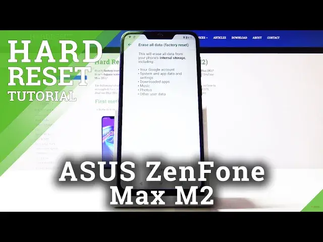 Video thumbnail for How to Delete All Data in ASUS ZenFone Max M2 – Hard Reset Tutorial