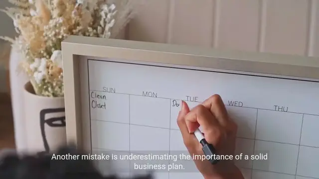 Video thumbnail for Common Mistakes Made by Entrepreneurs