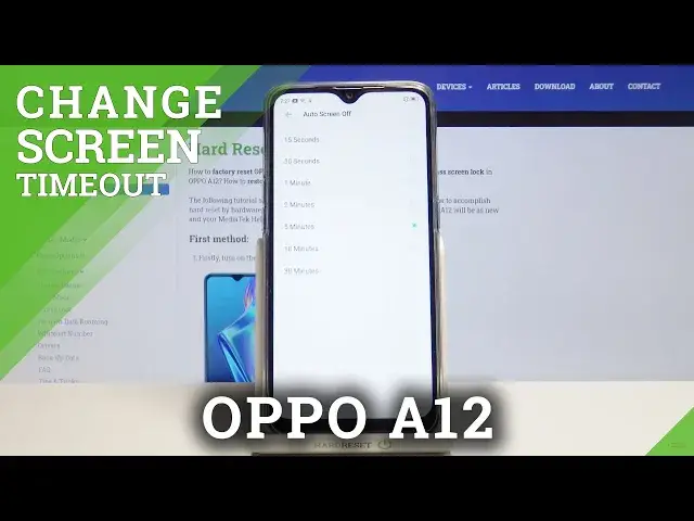 'Video thumbnail for How to Set Up Screen Timeout in OPPO A12 – Display Timeout Settings'