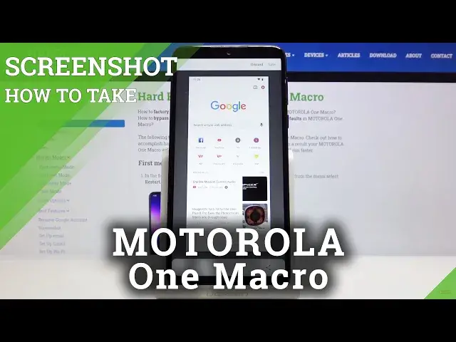 'Video thumbnail for How to Take Screenshot in MOTOROLA One Macro – Capture Screen'
