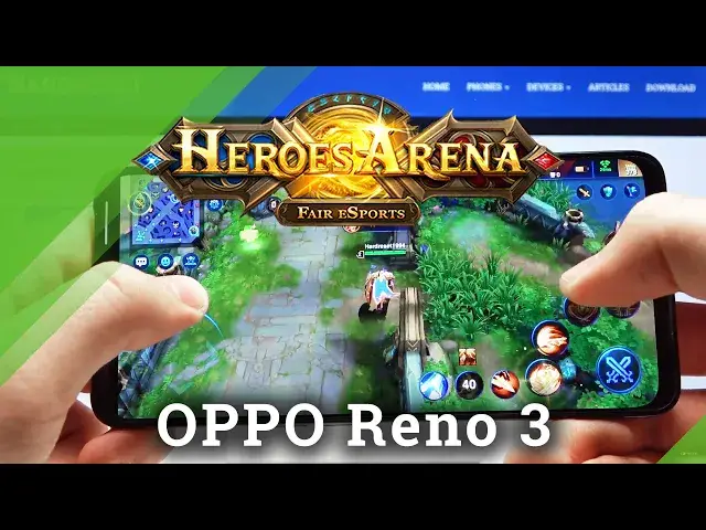 Video thumbnail for Heroes Arena Gameplay in OPPO Reno 3 – Checkup Quality
