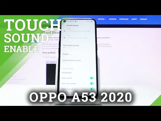 'Video thumbnail for How to Enable Touch Sounds in OPPO A53 2020 – Turn On Touch Sounds'