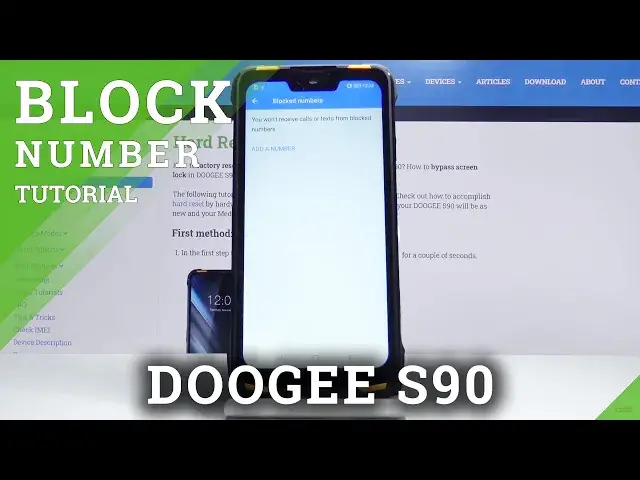 'Video thumbnail for How to Block Any Number on Doogee S90 – Use Blacklist'