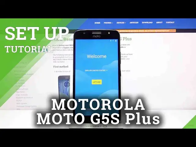 'Video thumbnail for How to Set Up MOTOROLA Moto G5S Plus – First Configuration'