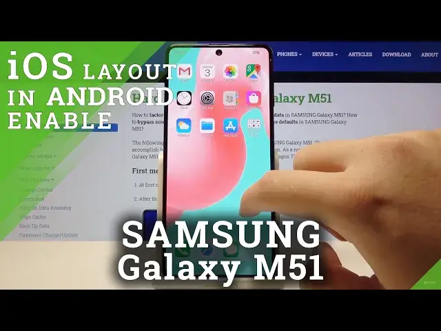 'Video thumbnail for How to Download iOS Launcher on SAMSUNG Galaxy M51 – Apply iOS Layout'