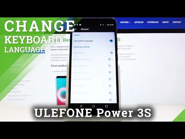 Video thumbnail for How to Change Keyboard Language in ULEFONE Power 3S – Find Keyboard Language Settings