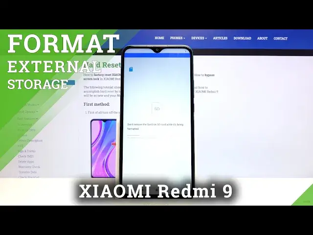 'Video thumbnail for How to Format SD Card in XIAOMI Redmi 9 – Erase External Storage'
