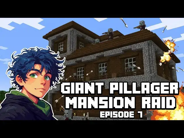 Video thumbnail for I Raided a GIANT Pillager Mansion in Better Minecraft - Episode 7