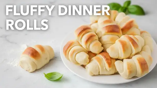 'Video thumbnail for The BEST Dinner Rolls | Soft, Buttery & Easy to Make'