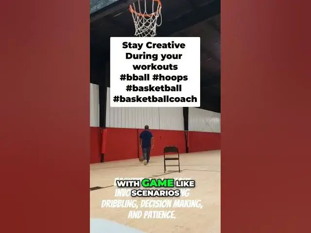 Video thumbnail for Keep Your Workouts Creative with Game Like Scenarios #bball #hoops #basketball #ncaa #shoot4captain