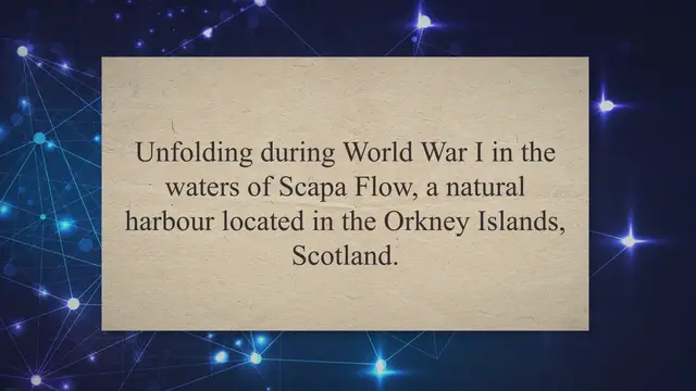 Video thumbnail for The Battle of Scapa Flow: A U-Boat’s Dream