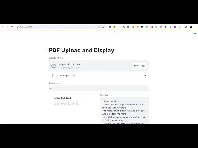 Video thumbnail for Python 3 Streamlit Web App to Extract Text From PDF Document Using Poppler Library in Browser