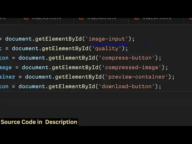 Video thumbnail for Build a Image Compressor Web App in Browser Using Canvas API in JavaScript