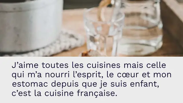 Video thumbnail for Mes plats de cuisine française