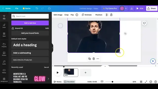 Video thumbnail for Canva Tutorial Blend Image to Background #easycanva