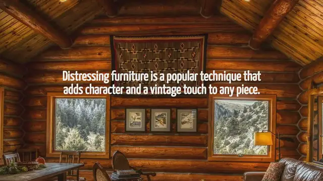 Video thumbnail for How To Distress Furniture