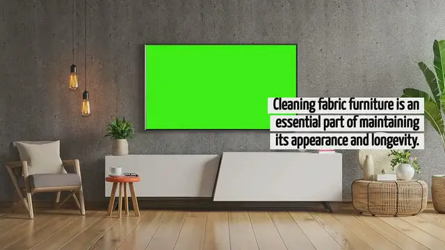 Video thumbnail for How To Clean Fabric Furniture