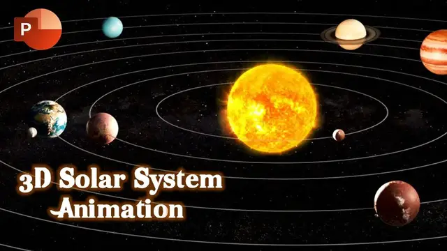Video thumbnail for 3D Solar System Animation in PowerPoint Tutorial
