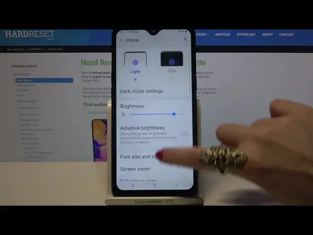 'Video thumbnail for How to Change Font Size in SAMSUNG Galaxy A10s – Adjust Font Size'