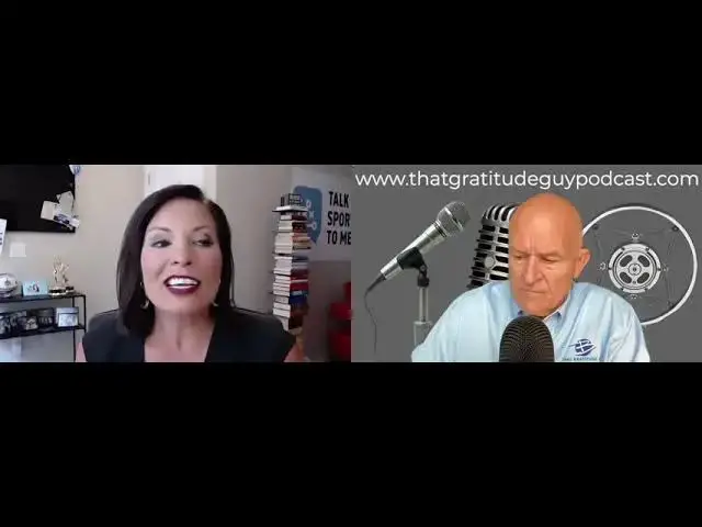 Video thumbnail for Sports Broadcaster - Special Guest Jen Mueller:  That Gratitude Guy Podcast:  8/25/2021