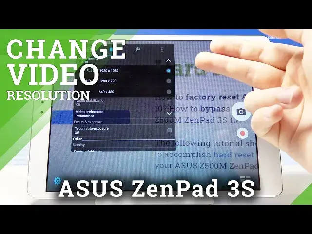 Video thumbnail for How to Change Video Quality in ASUS Zenpad 3s – Video Resolution