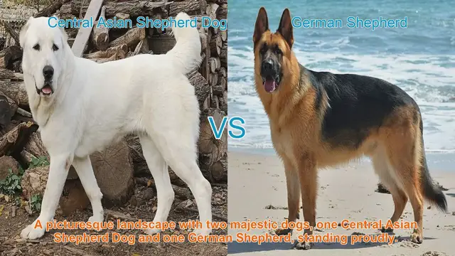 Video thumbnail for Central Asian Shepherd Dog vs. German Shepherd: A Breed Comparison