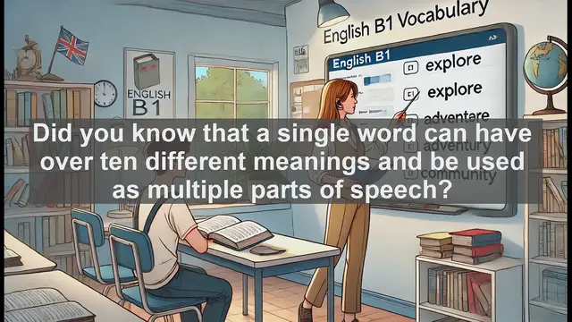 Video thumbnail for 2500 Must Know CEFR B1 Vocabulary - The Many Meanings of 'Cap': A B1 English Vocabulary Lesson