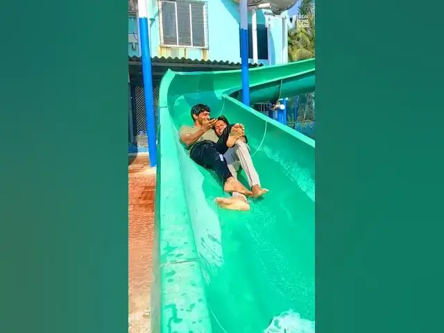 Video thumbnail for Water Slide at DreamWorld Water Park VIRAR #waterpark #shorts