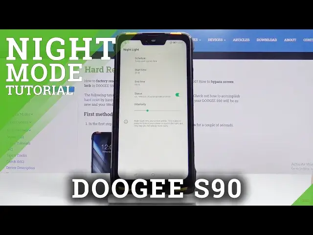 Video thumbnail for How to Enable Night Mode in DOOGEE S90 – Display Settings