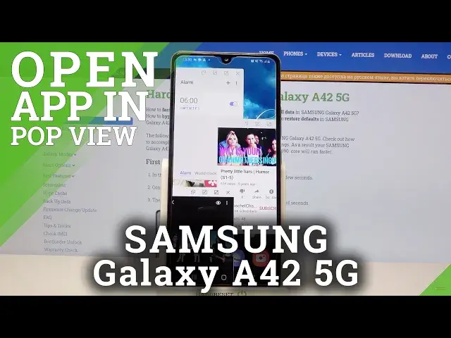 'Video thumbnail for How to Use Pop Up View in SAMSUNG Galaxy A42 5G – Windowed Mode'
